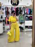 Yellow pant