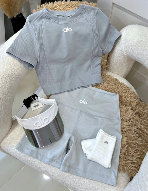 Gray Short set