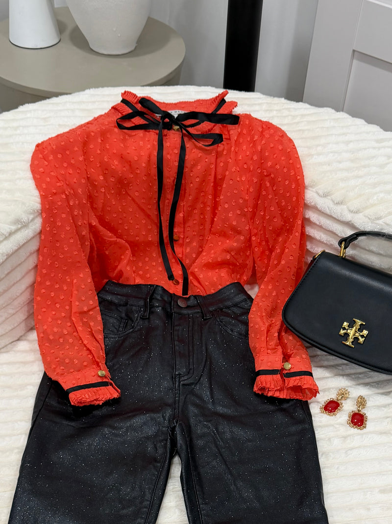 Orange top