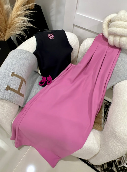 All inclusive , palazzo and bodysuit