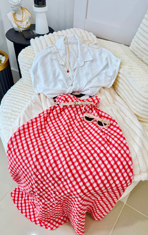 Casual skirt and top