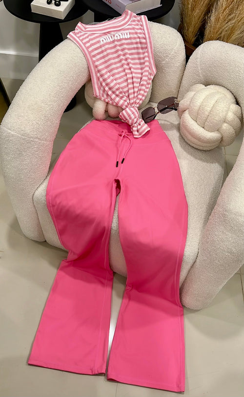 Pink pant and top