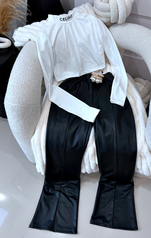 Divino style leather pant