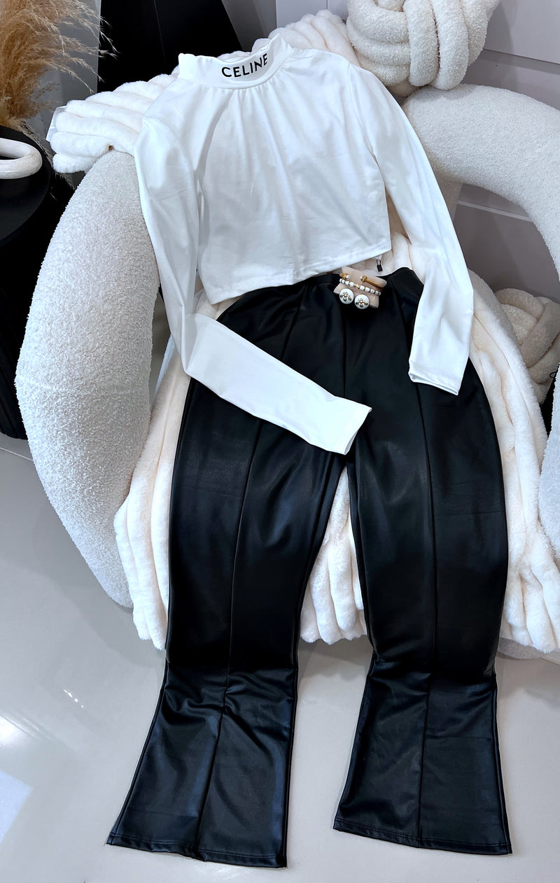 Divino style leather pant