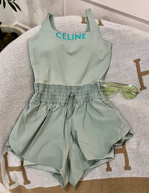 Olive romper