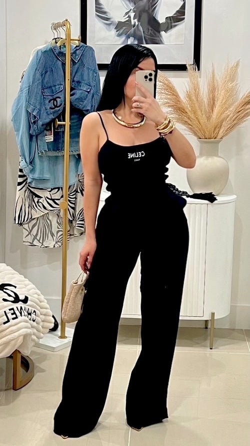 Black jumpsuit