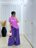 Purple palazzo