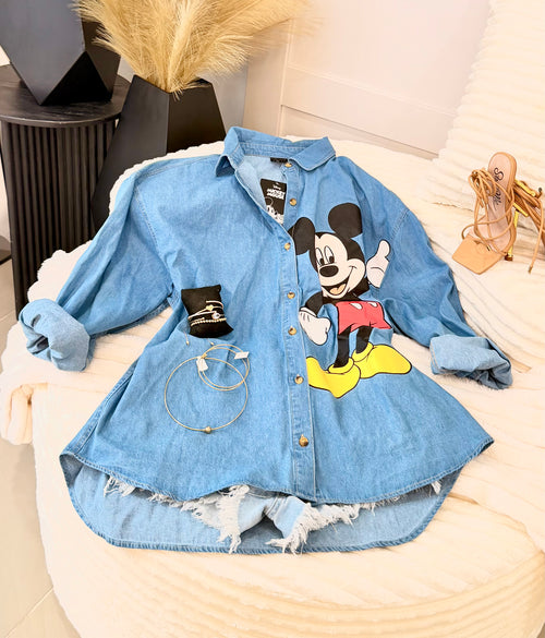 Blouse  denim tipo dress