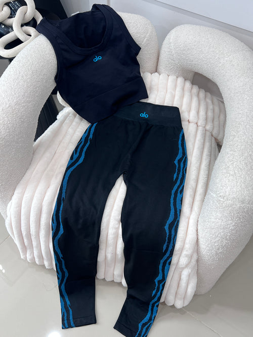 Black Set leggings and top