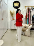 Red jacket