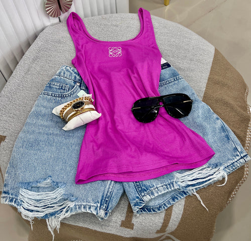 Pink top