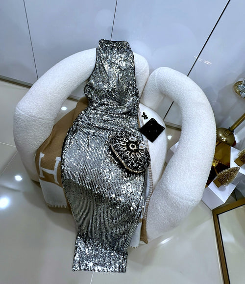 Diamond midi dress