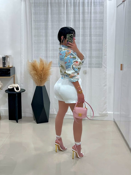 White short