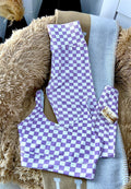 Purple leggings set