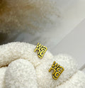 Golden earrings