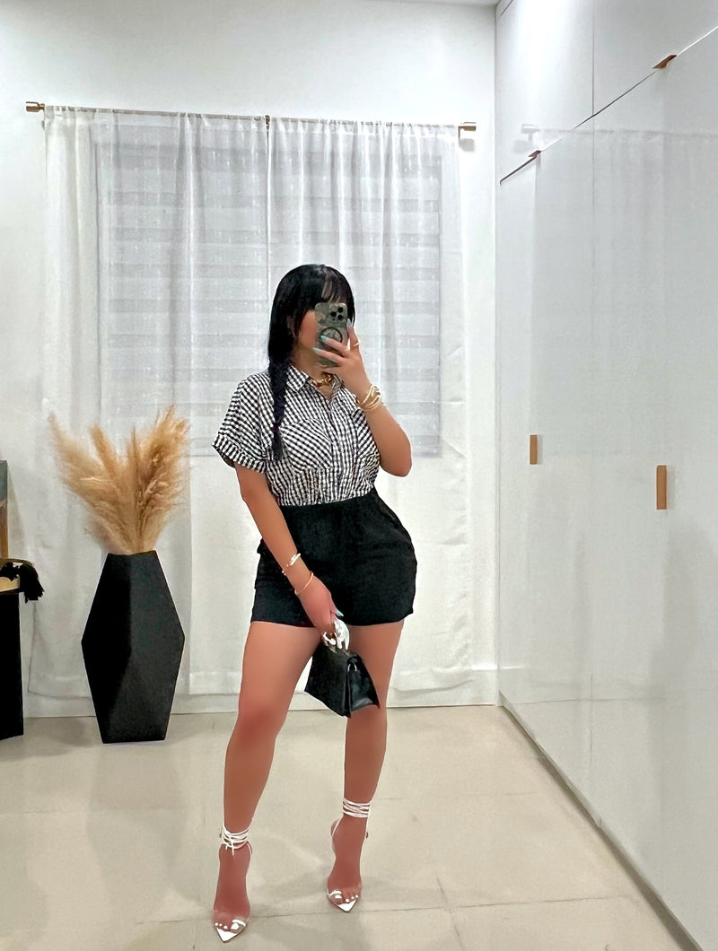 Black  short