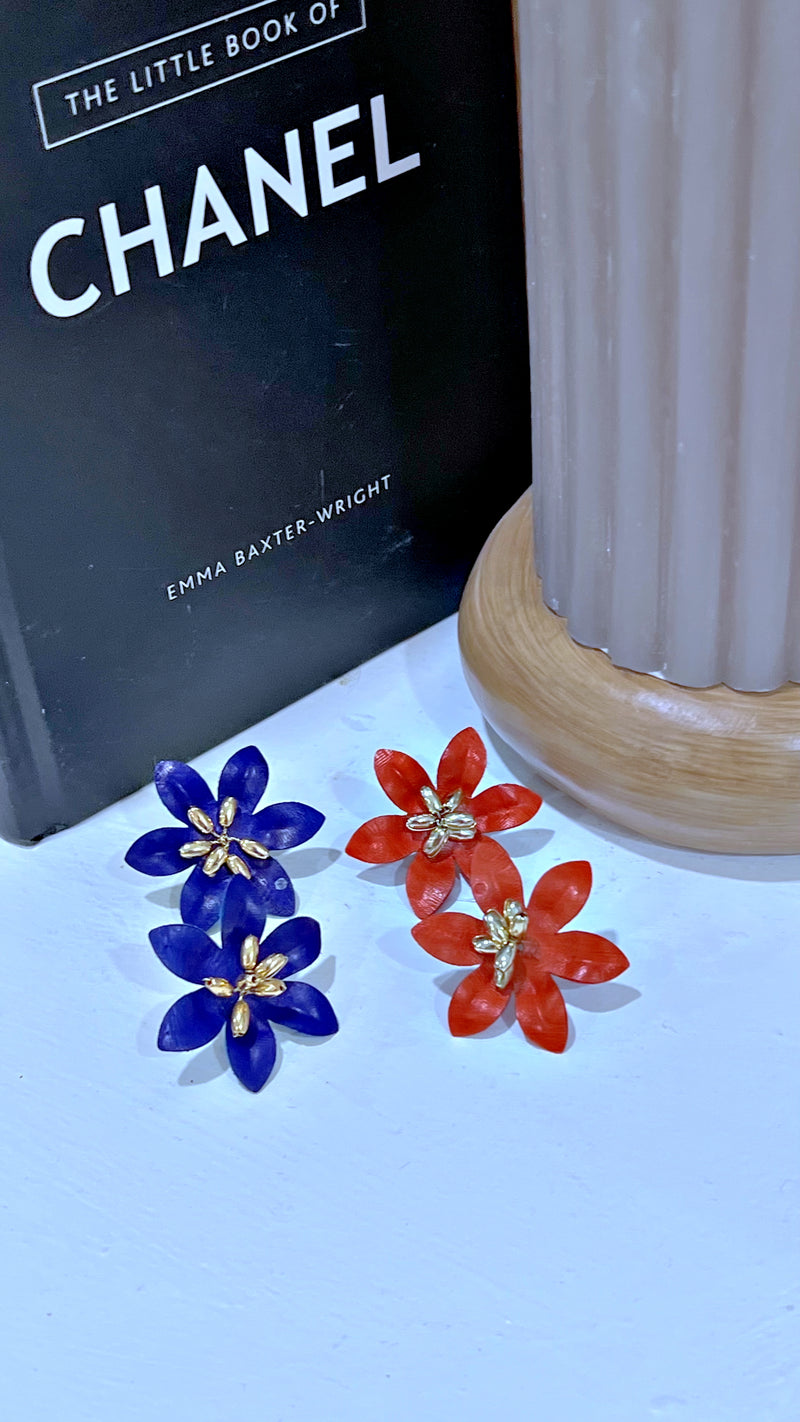 Flower earring