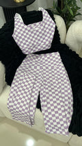 Purple leggings set