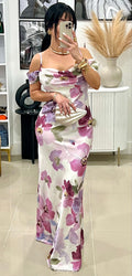 Flower maxi dress