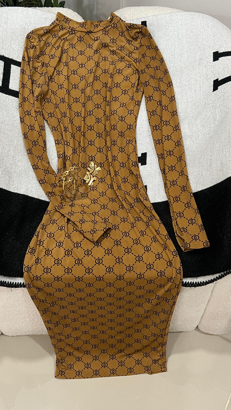 Casual midi dress