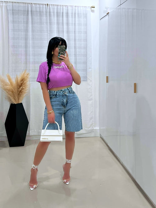 High Jean short
