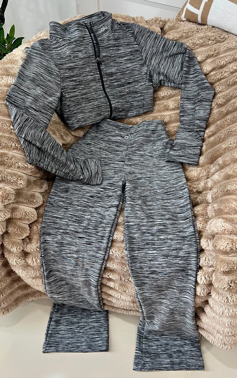 Gray pant set
