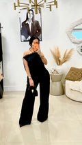 Black pant set