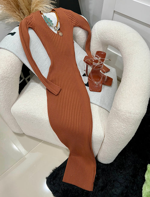 Clásico y elegante midi dress