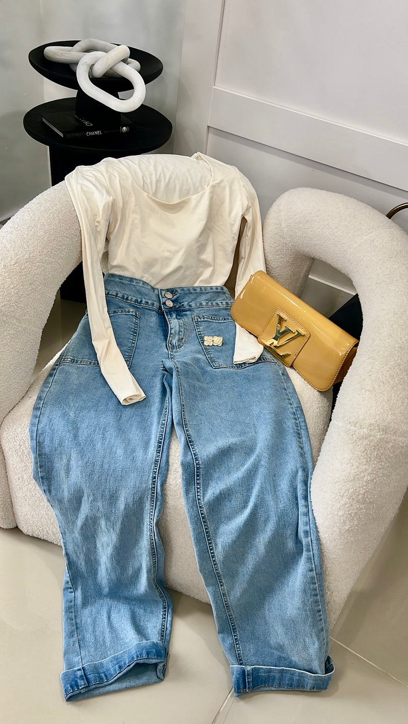 Outfit completo , pant , top and earring