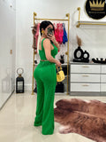 Green pant set